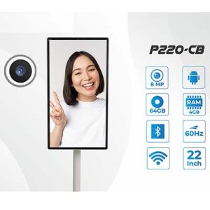cho thuê màn hình cảm ứng có tích hợp camera